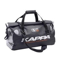 Kappa WA404R nepromokavá zadní cestovní taška na motorku, 50 litrů, černé popruhy