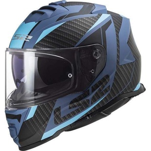 LS2 FF800 STORM RACER MATT BLUE matná modrá integrální helma