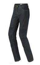 SPIDI J&RACING, tmavě modrá, obšívka Cordura®/denim bavlna jeans kalhoty na motorku