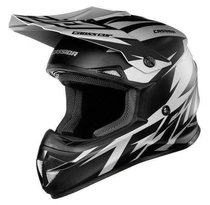 Cassida Cross Cup TWO šedá matná černá krosová helma, přilba na motorku