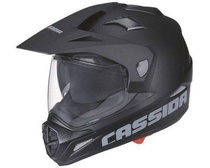 Cassida Tour 1.1 černá matná, plexi s přípravou pro Pinlock enduro helma