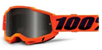 100% MX brýle ACCURI 2 Sand brýle Orange, kouřové plexi