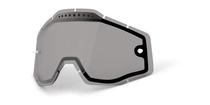 náhradní plexi pro brýle 100% Dual Racecraft/Accuri/Strata kouřové Vented, Anti-fog
