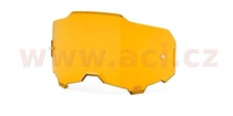 náhradní plexi pro brýle 100% ARMEGA oranžové, Anti-fog