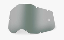 náhradní plexi pro brýle 100% plexi Racecraft 2/Accuri 2/Strata 2, kouřové, Anti-fog