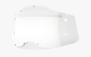 náhradní plexi pro brýle 100% plexi Forecast Racecraft 2/Accuri 2/Strata 2, čiré, Anti-fog