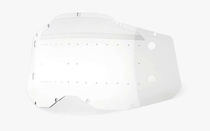 náhradní plexi pro brýle 100% plexi Forecast Racecraft 2/Accuri 2/Strata 2, čiré s čepy, Anti-fog