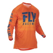 FLY RACING LITE 2019 dres na motokros, barva oranžová modrá
