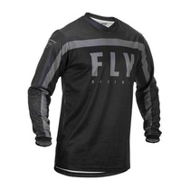 FLY RACING F-16 2020 dres na motokros, barva černá šedá