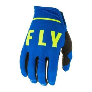 FLY RACING LITE 2020 rukavice na motokros, barva modrá černá hi-vis