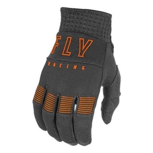 FLY RACING F-16 2021 motokrosové rukavice, barva šedá oranžová