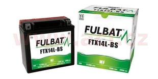 Motobaterie Fulbat 12V, FTX14L-BS, 12Ah, 200A, bezúdržbová MF AGM 150x87x145 (včetně balení elektrolytu) pro MOTO GUZZI 940 BELLAGIO rok výroby 2011
