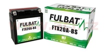 Motobaterie Fulbat 12V, FTX20A-BS, 18Ah, 230A, bezúdržbová MF AGM 150x87x161 (včetně balení elektrolytu) pro TRIUMPH THUNDERBIRD 1600 rok výroby 2009