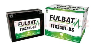 Motobaterie Fulbat 12V, FTX24HL-BS, 21Ah, 350A, bezúdržbová MF AGM 205x87x161, (včetně balení elektrolytu) pro BUELL M2 1200 CYCLONE rok výroby 2001