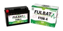 Motobaterie Fulbat 12V, FT9B-4 SLA, 8Ah, 115A, bezúdržbová MF AGM 150x70x105, (včetně balení elektrolytu)