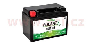 Motobaterie Fulbat 12V, FTX9-BS GEL, 8Ah, 135A, inovativní AGM technologie 150x87x105, (aktivovaná ve výrobě)