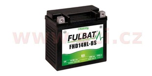 Motobaterie Fulbat 12V, FHD14HL-BS GEL, 14Ah, 220A, inovativní AGM technologie, 150x87x145 (aktivovaná ve výrobě) pro BUELL X1 1200 LIGHTNING rok výroby 2002