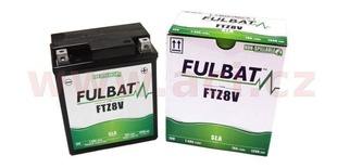 Motobaterie Fulbat 12V, FTZ8V SLA, 7Ah, 120A, bezúdržbová MF AGM 114x71x131 (včetně balení elektrolytu)