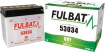 motobaterie Fulbat, 53034, 30Ah, 300A, levá, konvenční 186x130x171, (vč. balení elektrolytu) pro BUELL S3 1200 THUNDERBOLT rok výroby 1999