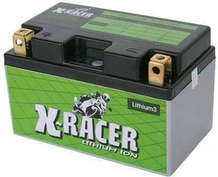 lithiová baterie 3 X-RACER 12V, 18Ah, 240A, hmotnost 0.9kg, 150x87x93mm