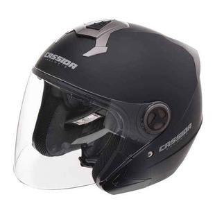Cassida Magnum JET otevřená helma na motorku, černá matná