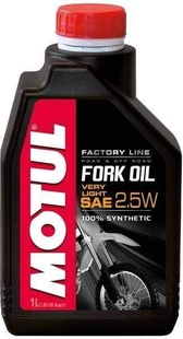 Motul Fork Oil Factory Line 2,5W 1L, olej do tlumičů very light pro KTM EXC 125 rok výroby 2015