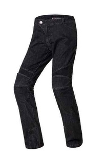NERVE Ranger jeans pánské černé kalhoty na motorku