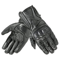Kožené rukavice Ozone Ride, černé rukavice na motorku