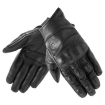 Kožené rukavice Ozone Stick Custom II CE, černé rukavice na motorku