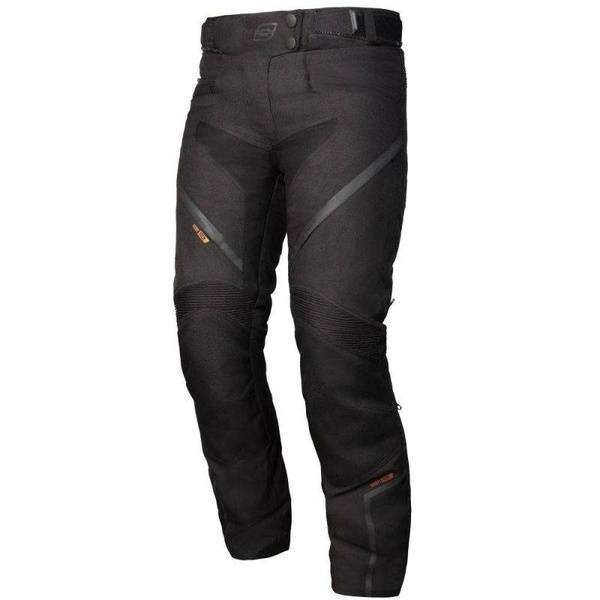 Dámské kalhoty Ozone Union, černé textilní kalhoty na motorku