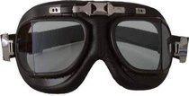 Red Baron motocyklové brýle lomené sklo černé, brýle na motorku
