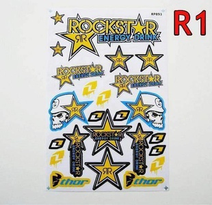 Samolepky Rockstar R1