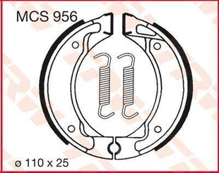 TRW MCS956 brzdové pakny čelisti na motorku
