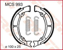 TRW MCS993 brzdové pakny čelisti na motorku