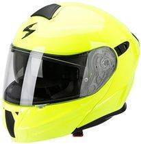 Scorpion EXO-920 neonová žlutá výklopná helma na motorku