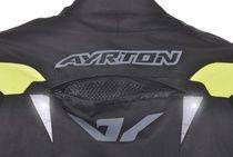 AYRTON Bullet černá žlutá fluo sportovní bunda na motorku