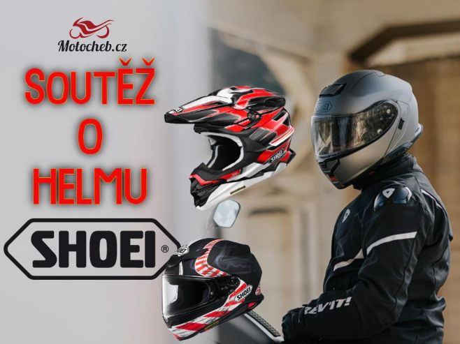 Pojď si s námi zasoutěžit o SHOEI helmy v hodnotě do 18000kč! 👇 https://www.motocheb.cz/soutez-shoei/